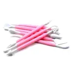 Casa si Gradina - Bucatarie si vesela - Ustensile bucatarie - Ustensile ornare prajituri - Set 8 spatule pentru decorarea prajiturilor, Gonga® Roz - Infinity.ro