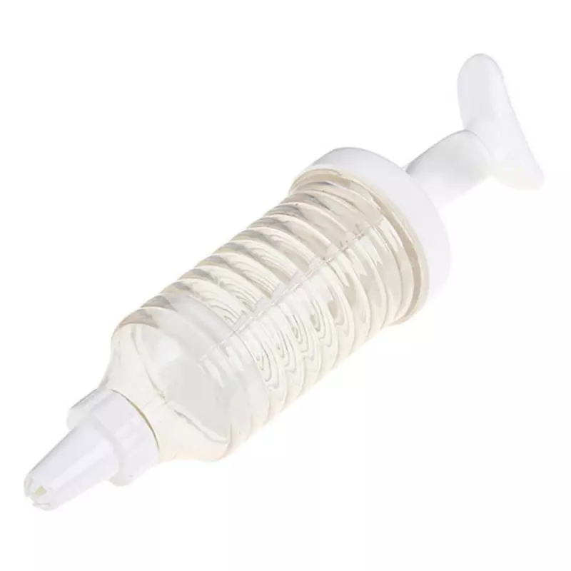 Casa si Gradina - Bucatarie si vesela - Ustensile bucatarie - Ustensile ornare prajituri - Seringa pentru decorarea prajiturilor, 8 varfuri, Gonga® Transparent - Infinity.ro