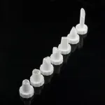 Casa si Gradina - Bucatarie si vesela - Ustensile bucatarie - Ustensile ornare prajituri - Seringa pentru decorarea prajiturilor, 8 varfuri, Gonga® Transparent - Infinity.ro