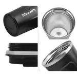 Casa si Gradina - Bucatarie si vesela - Accesorii bar - Termosuri si Cani termos - Termos pentru pastrarea bauturilor calde, Gonga® Negru - Infinity.ro