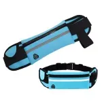 Sport si Outdoor - Echipament Sportiv - Accesorii echipament sportiv - Genti si borsete fitness - Centura de alergare cu buzunar si depozitare, Gonga® Albastru - Infinity.ro