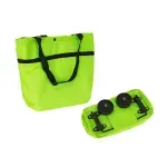 Fashion, accesorii si bijuterii - Femei - Accesorii femei - Genti si rucsacuri femei - Geanta pliabila cu roti, tip troler, Gonga® Verde - Infinity.ro