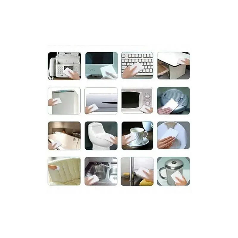 Market - Curatenie si intretinere casa - Produse bucatarie - Lavete si bureti - Burete magic pentru indepartarea petelor, Gonga® Alb - Infinity.ro