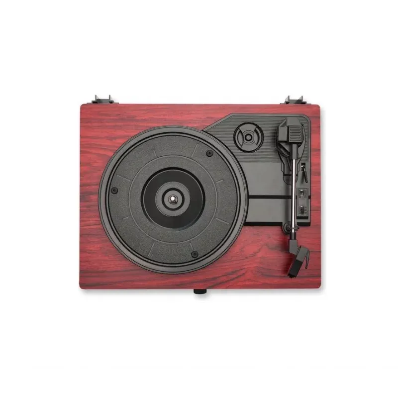 TV, Audio-Video si Foto - Audio Hi-Fi - Pick-Up - Pick-Up , gramofon cu 3 viteze, boxe integrate Bluetooth, Gonga® Visiniu - Infinity.ro