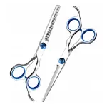 Ingrijire personala si Cosmetice - Aparate & accesorii ingrijire personala - Aparate de ras si tuns - Seturi complete de ras & tuns - Set pentru frizerie si coafor, 6 piese, Gonga® Argintiu - Infinity.ro