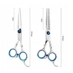 Ingrijire personala si Cosmetice - Aparate & accesorii ingrijire personala - Aparate de ras si tuns - Seturi complete de ras & tuns - Set pentru frizerie si coafor, 6 piese, Gonga® Argintiu - Infinity.ro