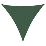 Casa si Gradina - Gradina si terasa - Umbrele si pavilioane - Umbrele - Parasolar, verde inchis, 6x6x6 m, tesatura oxford, triunghiular - Infinity.ro