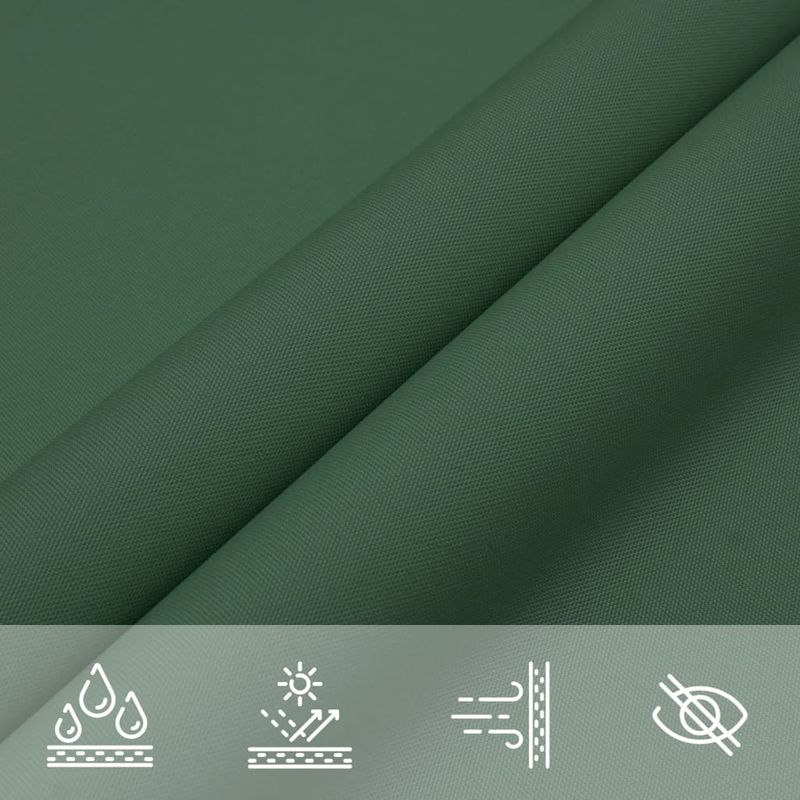 Casa si Gradina - Gradina si terasa - Umbrele si pavilioane - Umbrele - Parasolar, verde inchis, 6x6x6 m, tesatura oxford, triunghiular - Infinity.ro