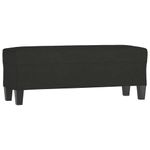 Casa si Gradina - Mobilier - Canapele si coltare - Banchete - Banca, negru, 100x35x41 cm, textil - Infinity.ro