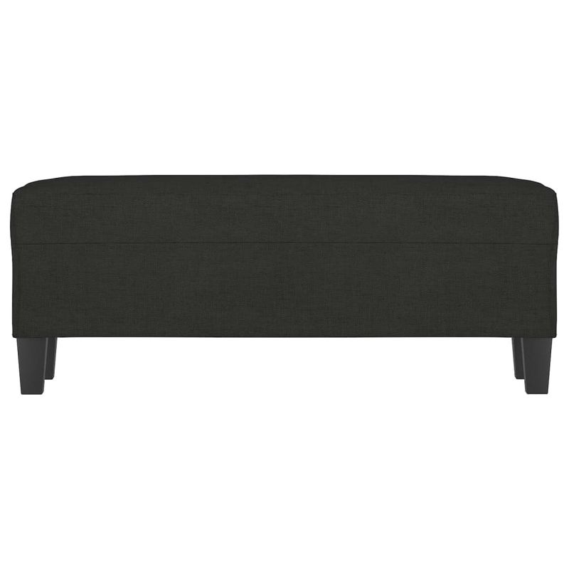 Casa si Gradina - Mobilier - Canapele si coltare - Banchete - Banca, negru, 100x35x41 cm, textil - Infinity.ro