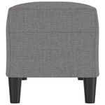 Casa si Gradina - Mobilier - Canapele si coltare - Banchete - Banca, gri inchis, 100x35x41 cm, textil - Infinity.ro