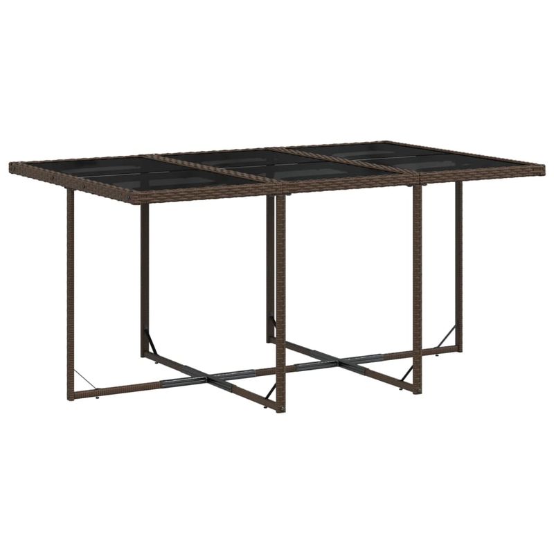 Casa si Gradina - Gradina si terasa - Mobilier exterior - Seturi mobila gradina - Set mobilier de gradina cu perne, 11 piese, maro, poliratan - Infinity.ro
