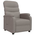 Casa si Gradina - Mobilier - Scaune si fotolii - Fotolii - Fotoliu rabatabil, gri taupe, material textil - Infinity.ro