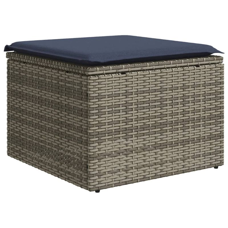 Casa si Gradina - Gradina si terasa - Mobilier exterior - Seturi mobila gradina - Set canapele de gradina cu perne, 6 piese, gri, poliratan - Infinity.ro