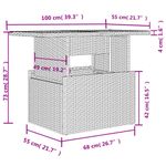 Casa si Gradina - Gradina si terasa - Mobilier exterior - Seturi mobila gradina - Set canapele gradina cu perne 7 piese gri poliratan/lemn acacia - Infinity.ro