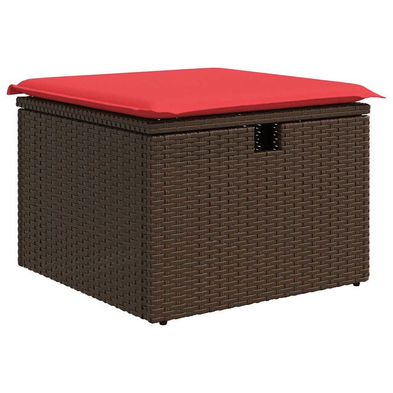 Casa si Gradina - Gradina si terasa - Mobilier exterior - Seturi mobila gradina - Set canapele de gradina cu perne, 6 piese, maro, poliratan - Infinity.ro