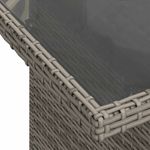 Casa si Gradina - Gradina si terasa - Mobilier exterior - Seturi mobila gradina - Set mobilier gradina cu perne 16piese gri poliratan/lemn acacia - Infinity.ro