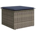 Casa si Gradina - Gradina si terasa - Mobilier exterior - Seturi mobila gradina - Set mobilier de gradina cu perne, 10 piese, gri, poliratan - Infinity.ro
