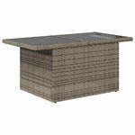 Casa si Gradina - Gradina si terasa - Mobilier exterior - Seturi mobila gradina - Set canapele gradina perne 7 piese negru, poliratan/lemn acacia - Infinity.ro