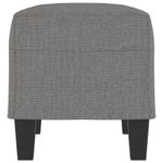 Casa si Gradina - Mobilier - Canapele si coltare - Banchete - Banca, gri inchis, 70x35x41 cm, textil - Infinity.ro