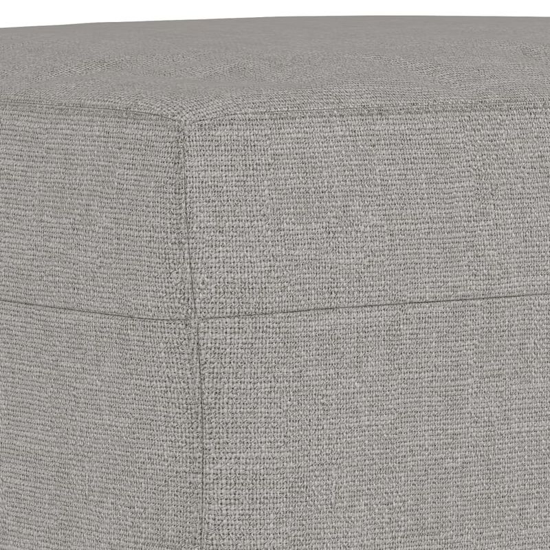 Casa si Gradina - Mobilier - Canapele si coltare - Banchete - Banca, gri deschis, 100x35x41 cm, textil - Infinity.ro