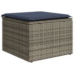 Casa si Gradina - Gradina si terasa - Mobilier exterior - Seturi mobila gradina - Set canapea de gradina cu perne, 4 piese, gri, poliratan - Infinity.ro