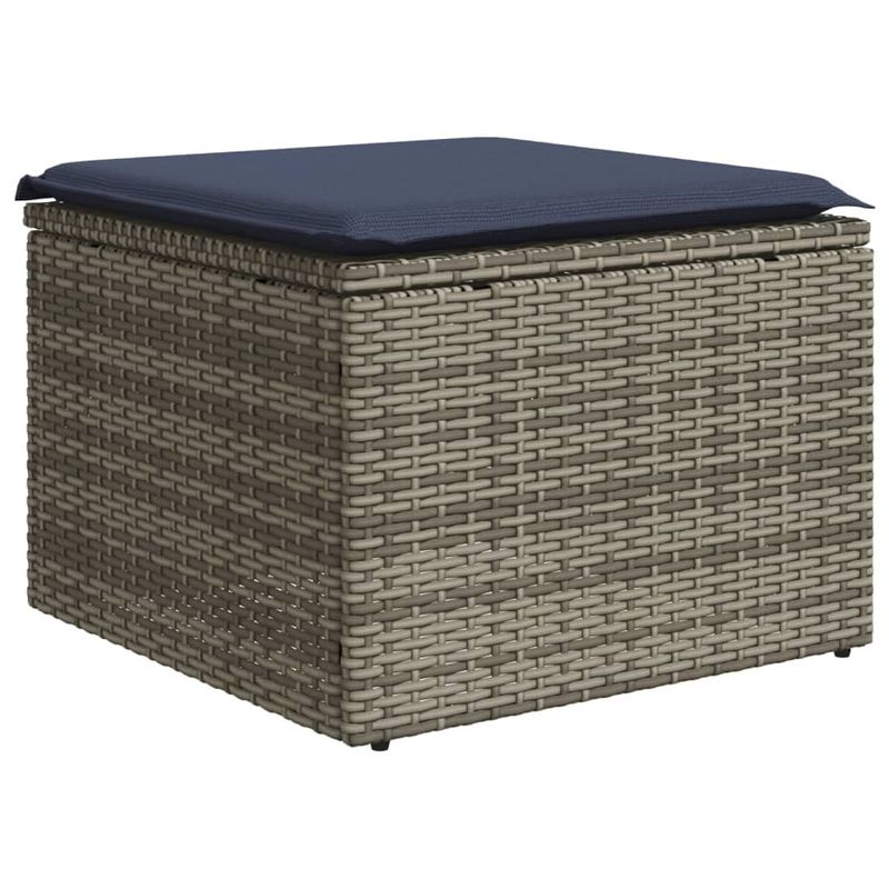 Casa si Gradina - Gradina si terasa - Mobilier exterior - Seturi mobila gradina - Set canapea de gradina cu perne, 4 piese, gri, poliratan - Infinity.ro