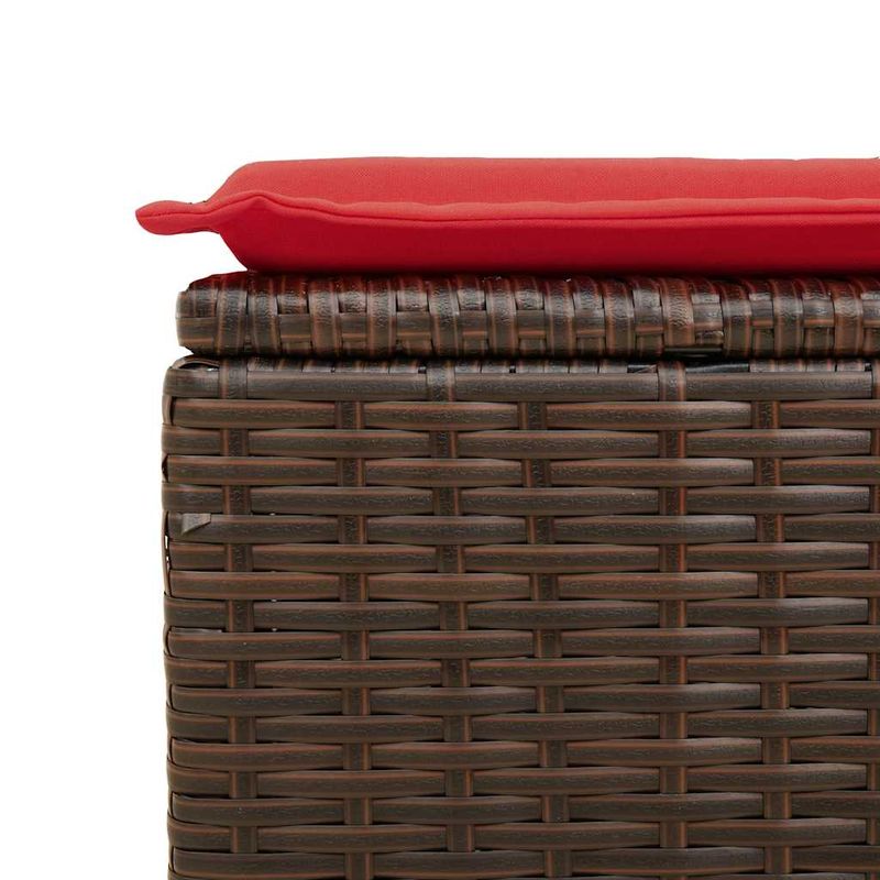 Casa si Gradina - Gradina si terasa - Mobilier exterior - Seturi mobila gradina - Set canapele de gradina cu perne, 6 piese, maro, poliratan - Infinity.ro
