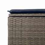 Casa si Gradina - Gradina si terasa - Mobilier exterior - Seturi mobila gradina - Set canapele gradina cu perne 9 piese gri poliratan/lemn acacia - Infinity.ro