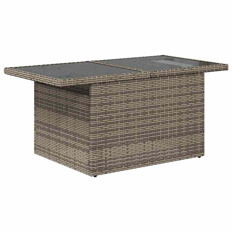 Casa si Gradina - Gradina si terasa - Mobilier exterior - Seturi mobila gradina - Set canapele de gradina cu perne, 9 piese, maro, poliratan - Infinity.ro