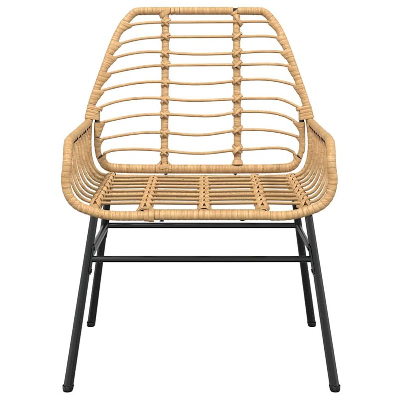 Casa si Gradina - Gradina si terasa - Mobilier exterior - Seturi mobila gradina - Set de sufragerie de gradina 9 piese sticla maro din poli ratan - Infinity.ro