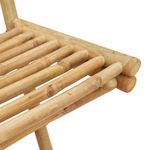 Casa si Gradina - Gradina si terasa - Mobilier exterior - Seturi mobila gradina - Set bar de exterior 3 piese pliabil din bambus, formă rotund - Infinity.ro