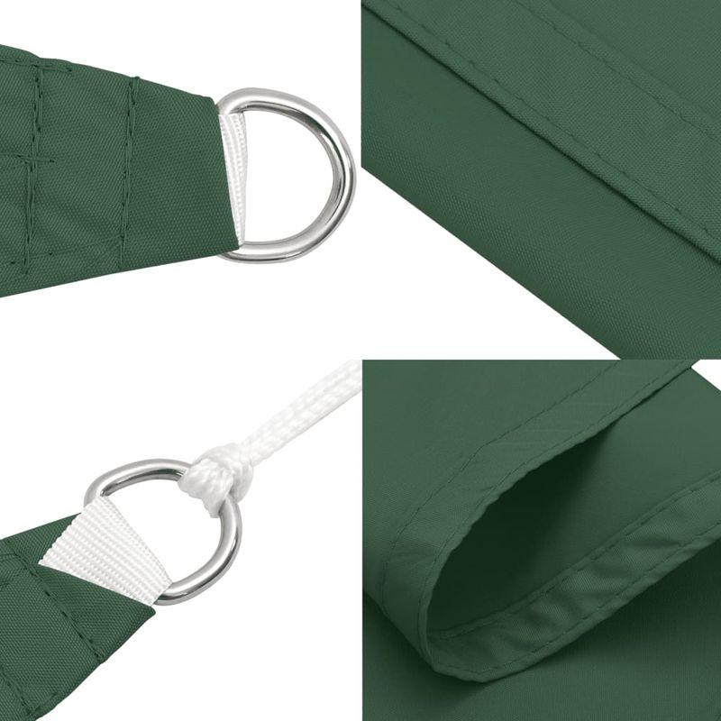 Casa si Gradina - Gradina si terasa - Umbrele si pavilioane - Umbrele - Parasolar, verde inchis, 4x5x6,4 m tesatura oxford triunghiular - Infinity.ro