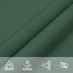 Casa si Gradina - Gradina si terasa - Umbrele si pavilioane - Umbrele - Parasolar, verde inchis, 5x5x5 m, tesatura oxford, triunghiular - Infinity.ro