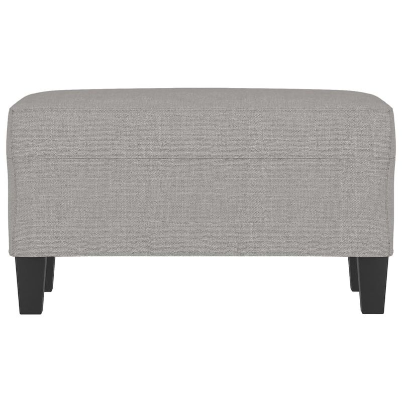 Casa si Gradina - Mobilier - Canapele si coltare - Banchete - Banca, gri deschis, 70x35x41 cm, textil - Infinity.ro