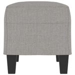 Casa si Gradina - Mobilier - Canapele si coltare - Banchete - Banca, gri deschis, 70x35x41 cm, textil - Infinity.ro