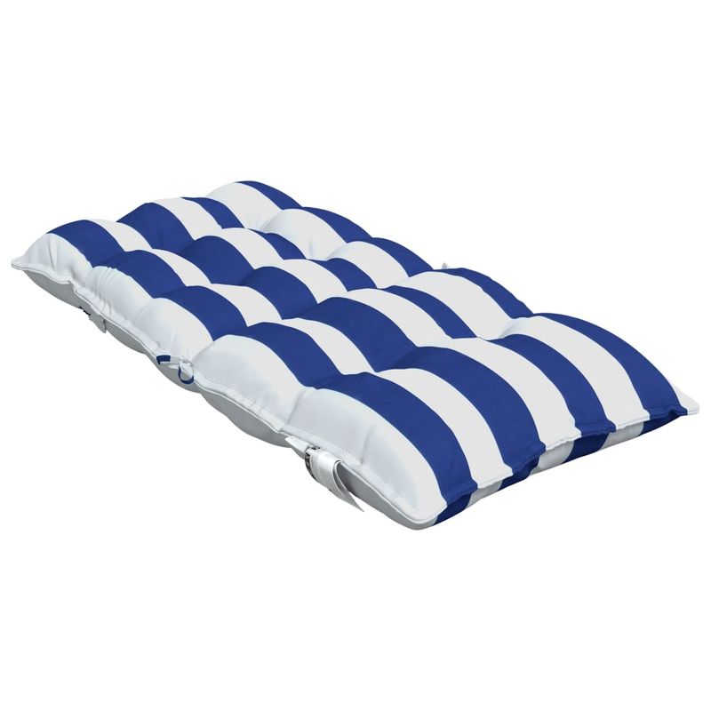 Casa si Gradina - Textile si covoare - Perne si pilote - Perne decorative - Perne de scaun spatar mic, 6 buc. dungi albastre&albe, textil - Infinity.ro