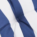 Casa si Gradina - Textile si covoare - Perne si pilote - Perne decorative - Perne de scaun spatar mic, 6 buc. dungi albastre&albe, textil - Infinity.ro
