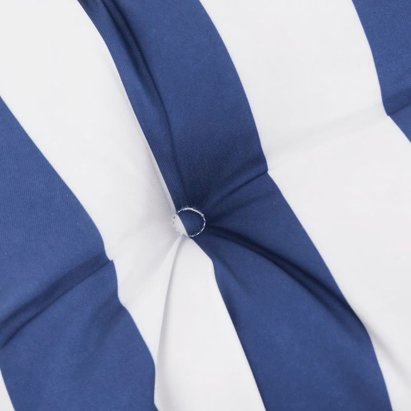 Casa si Gradina - Textile si covoare - Perne si pilote - Perne decorative - Perne de scaun spatar mic, 6 buc. dungi albastre&albe, textil - Infinity.ro