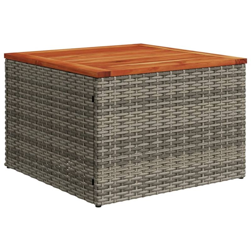 Casa si Gradina - Gradina si terasa - Mobilier exterior - Seturi mobila gradina - Set canapele de gradina cu perne, 11 piese, gri, poliratan - Infinity.ro