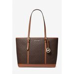 Fashion, accesorii si bijuterii - Femei - Accesorii femei - Genti si rucsacuri femei - Geanta dama Michael Kors Jet Set 35T0GTVT3V Maro 43 x 29 x 16.4 cm - Infinity.ro