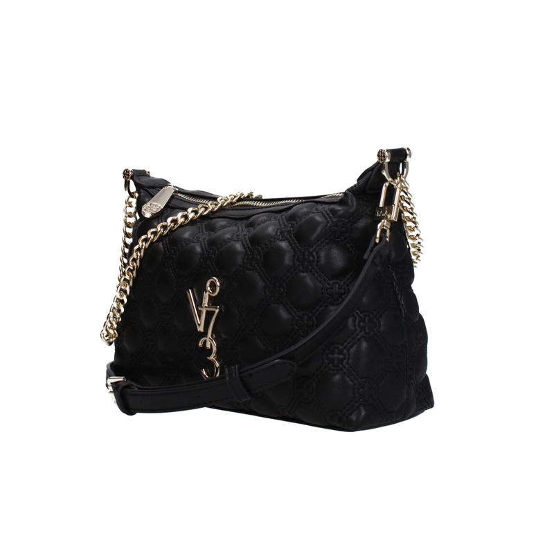 Fashion, accesorii si bijuterii - Femei - Accesorii femei - Genti si rucsacuri femei - Geanta dama Crossbody V°73 Eva F79448 Negru 24 x 17 x 8.5 cm - Infinity.ro