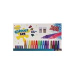 Jucarii, Copii si Bebe - Jucarii si jocuri - Jucarii & jocuri educative - Seturi de artizanat - Set Glitter Art & Craft – 21 Piese | Culori Sclipitoare pentru Decoratiuni Creative - Infinity.ro