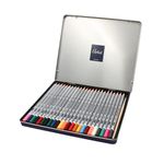 Carti si Birotica - Birotica - Instrumente de scris - Creioane - Set Creioane Colorate Artist – 24 Culori | In Cutie Metalica Eleganta - Infinity.ro