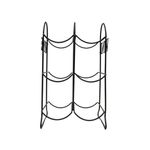 Casa si Gradina - Bucatarie si vesela - Accesorii bar - Suporturi bauturi - Suport Sticle Vin, din Metal Negru – 6 Sticle | Excellent Houseware - Infinity.ro