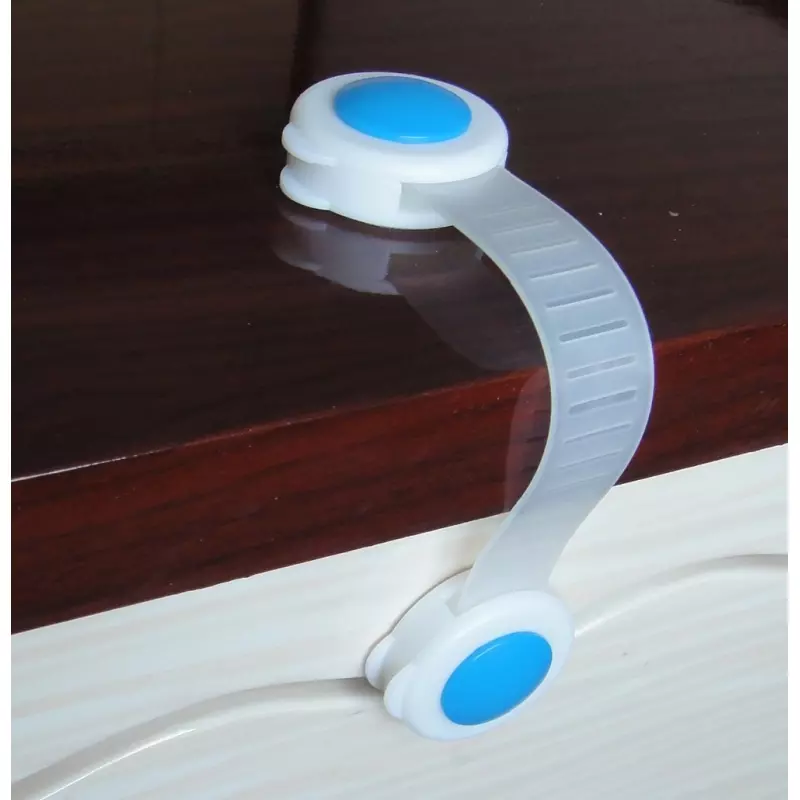 Casa si Gradina - Constructii - Depozitare, transport si protectie - Echipamente pentru transport si ridicat - Dispozitiv de blocare a dulapurilor si sertarelor, Gonga® Alb - Infinity.ro