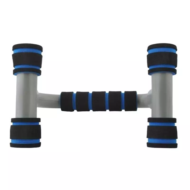 Sport si Outdoor - Accesorii si echipamente sportive - Alte accesorii sportive - Set 2 manere pentru flotari, cu protectie spuma, Gonga® Albastru - Infinity.ro