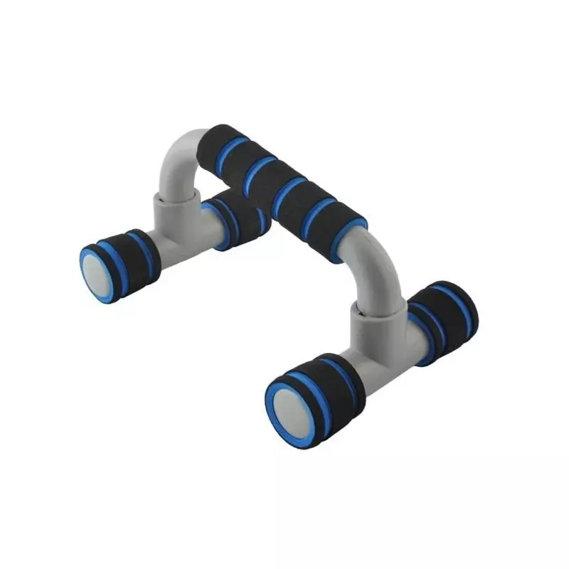 Sport si Outdoor - Accesorii si echipamente sportive - Alte accesorii sportive - Set 2 manere pentru flotari, cu protectie spuma, Gonga® Albastru - Infinity.ro