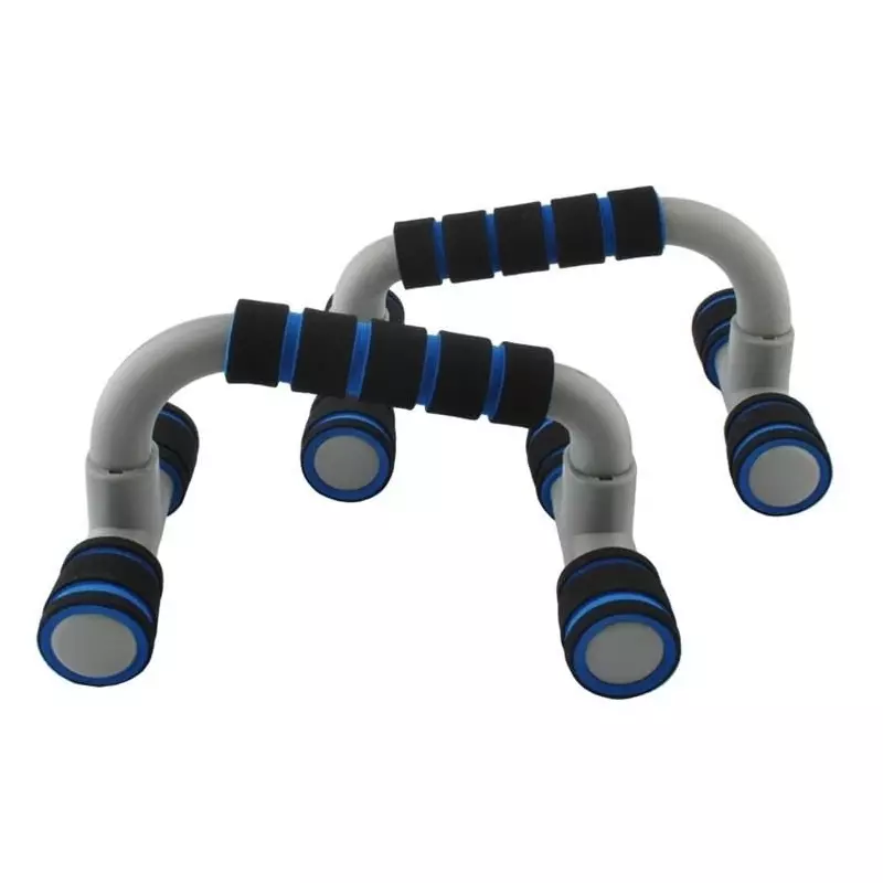 Sport si Outdoor - Accesorii si echipamente sportive - Alte accesorii sportive - Set 2 manere pentru flotari, cu protectie spuma, Gonga® Albastru - Infinity.ro