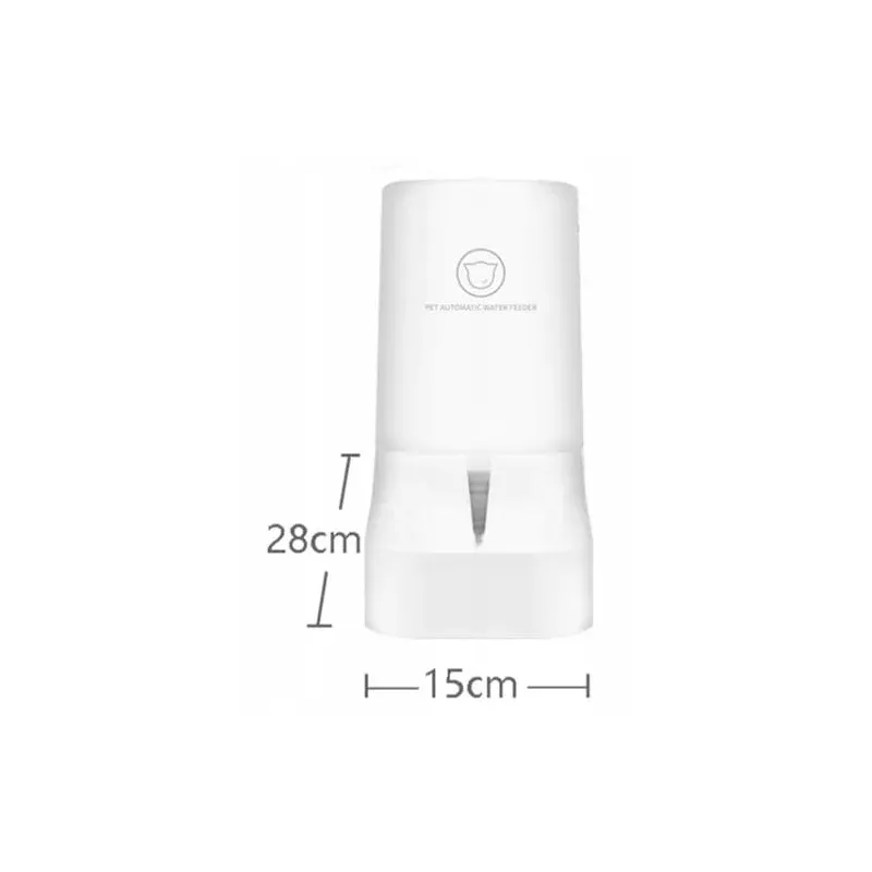 Petshop - Accesorii petshop - Castroane si adapatori - Adapator apa automat pentru animale de companie, Healthy Pet, Gonga® Alb - Infinity.ro